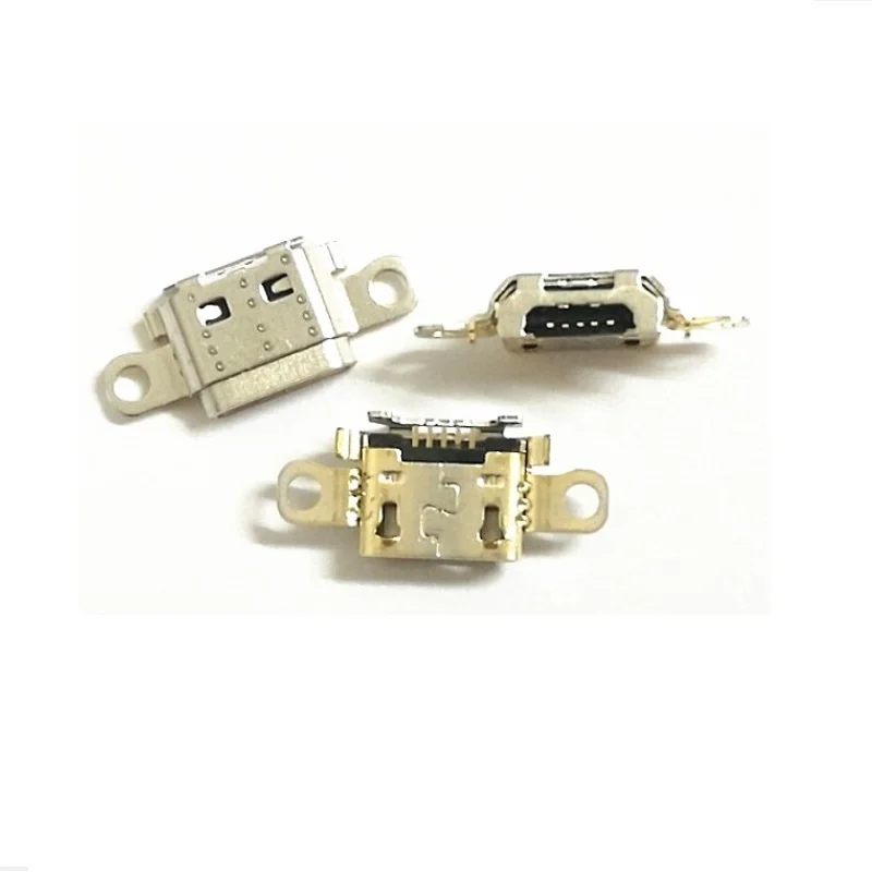 100Pcs Micro Mini 5pin Jack USB Charger Charging Socket Port Connector For Kindle Fire 7th Gen SR043KL 5pins | Мобильные телефоны и