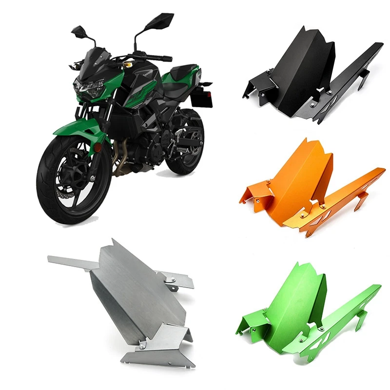 

Mudguard Rear Wheel Fender Panel Fairing & Chain Guard Cover for Kawasaki Ninja 400 Z400 2017 - 2020