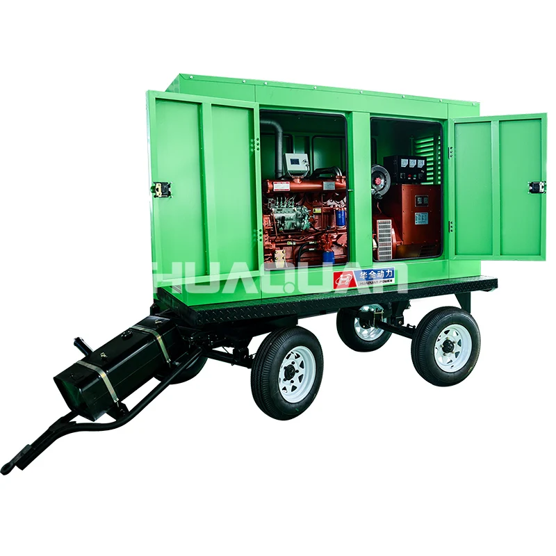 Качество низкая цена 75 кВт дизельный двигатель Мобильный генератор с навесом|diesel