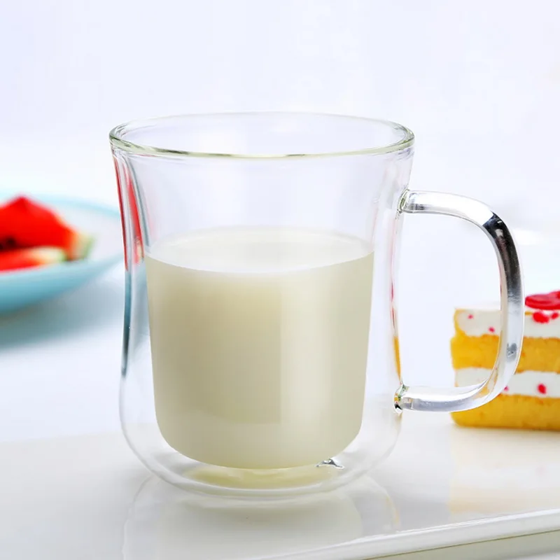 Стеклянные кофейные/чайные чашки и кружки с двойными стенками пивные кофейные