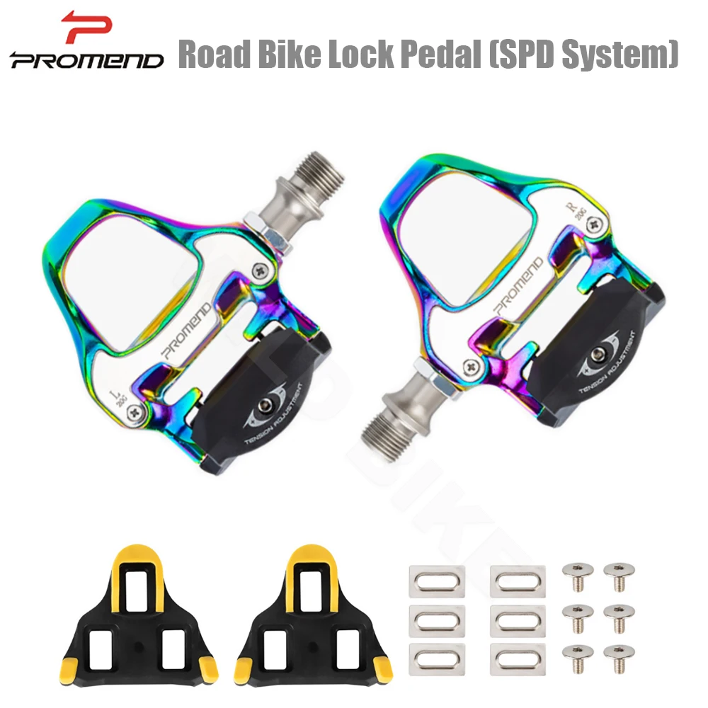

Bicycle Self-Locking Pedals Road Bike SPD-SL Clipless Pedals Colorful Road Bike Pedals Professional Bike Racing Bike Accessories