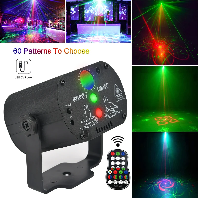 Светодиодный светильник для дискотеки сценический s с голосовым управлением