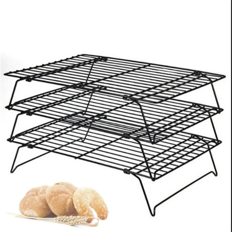 Поднос охлаждающий из нержавеющей стали с 3 секциями кухонная полка-держатель