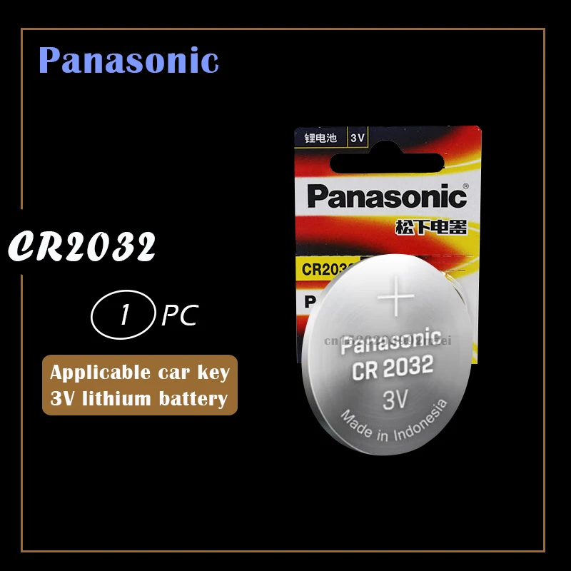1 шт. оригинальная Совершенно новая батарея для PANASONIC cr2032 3 в Кнопочная батарейка