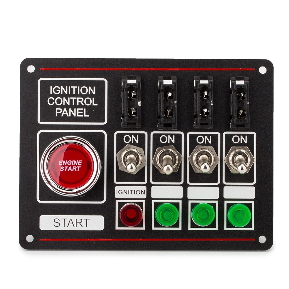 Панель переключателя зажигания 12 в 40 А + переключатель быстрого выключения