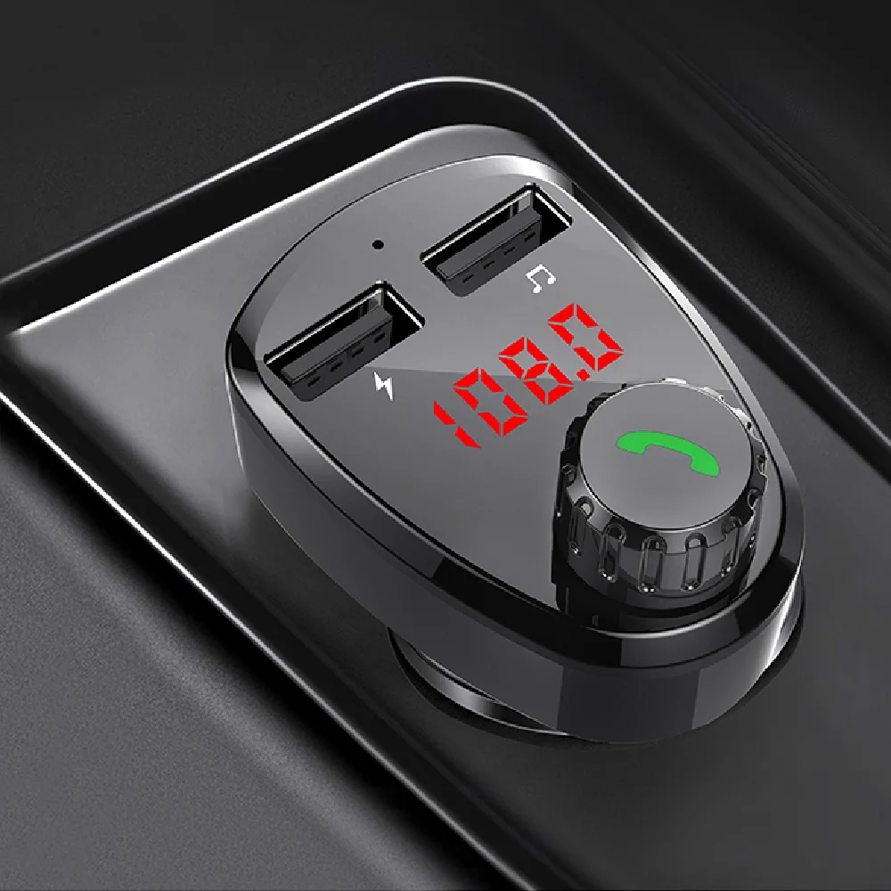 Новинка Автомобильный MP3 Bluetooth плеер Громкая связь FM-передатчик Беспроводное