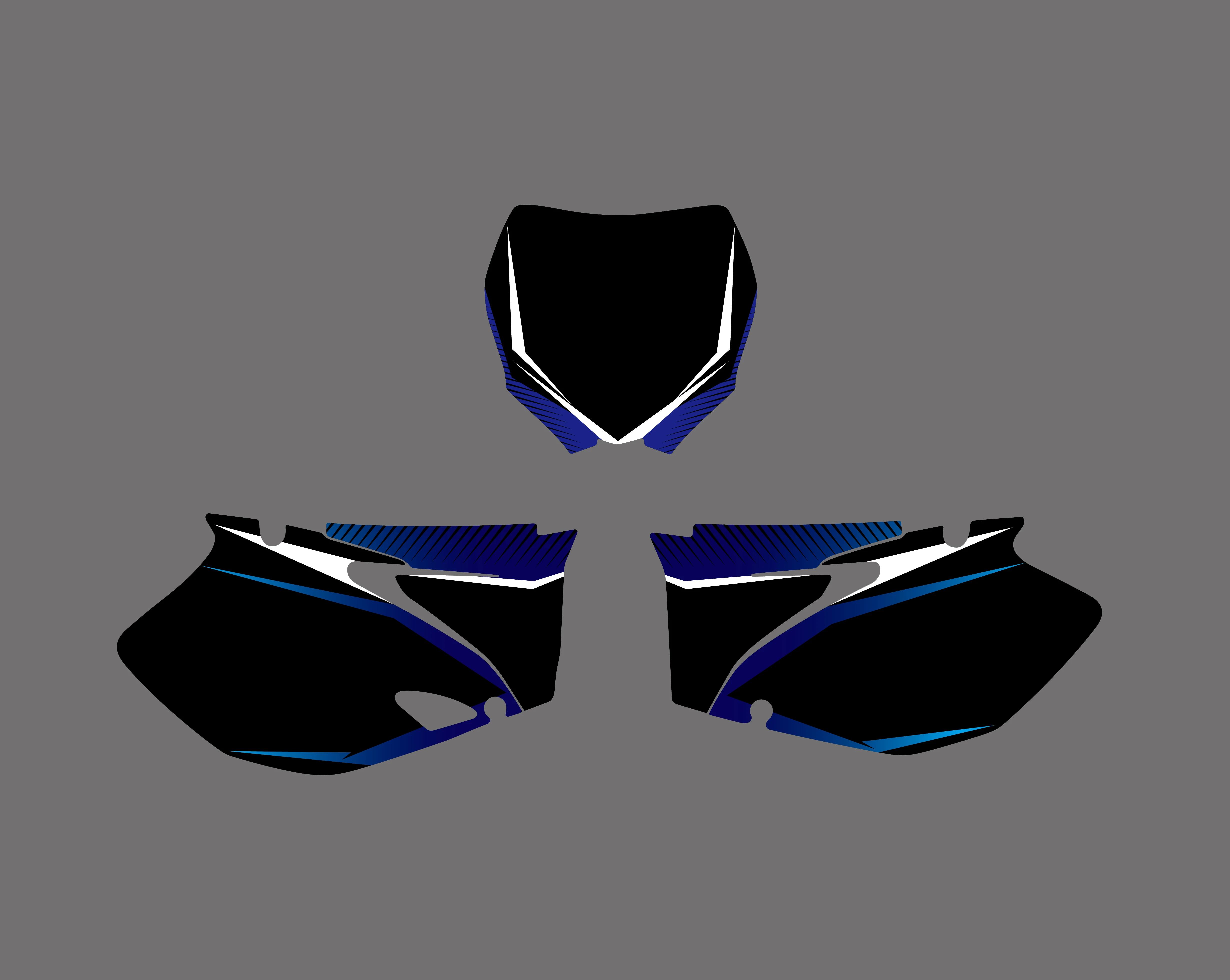Графические и Фоновые наклейки наборы для Yamaha YZ250F YZ450F 2006 2007 2008 2009 YZ 250F 450F YZ250 YZ450