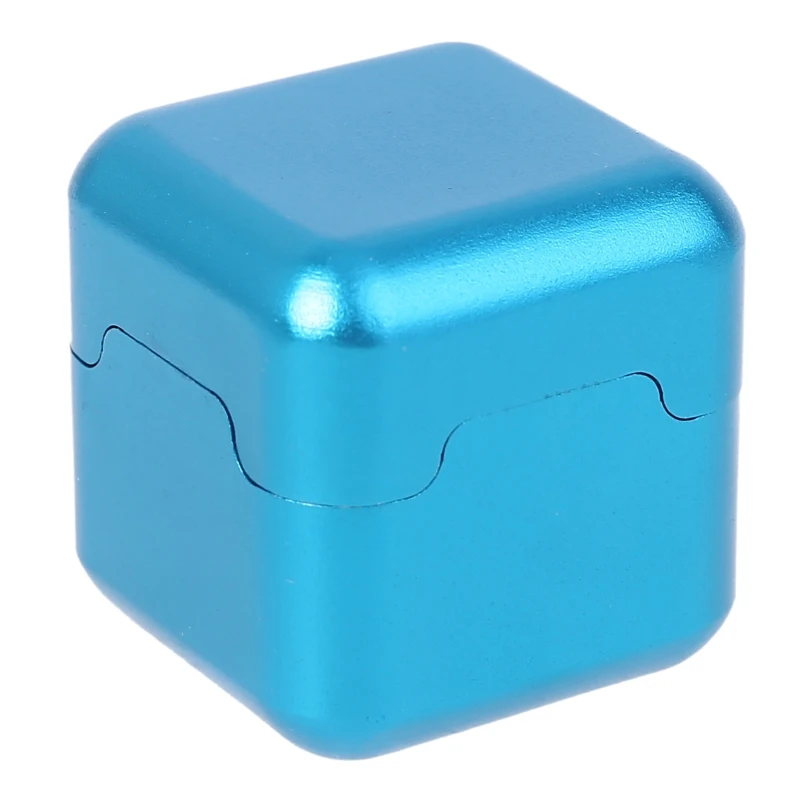 

Aluminum Portable Mini Pool Cue Tip Chalk Holder Carrier Case Box for Billiard X3UA