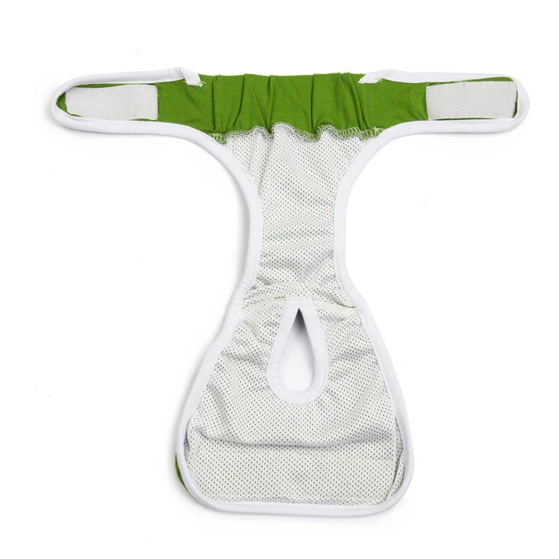 Собака Подгузники физиологические трусы моющиеся женские собака шорты для