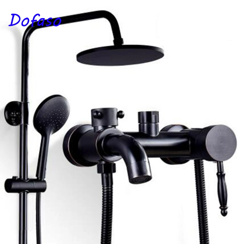 Старый душ в буркиниа НАО черный смеситель латунный комбинированный Душ 8| |