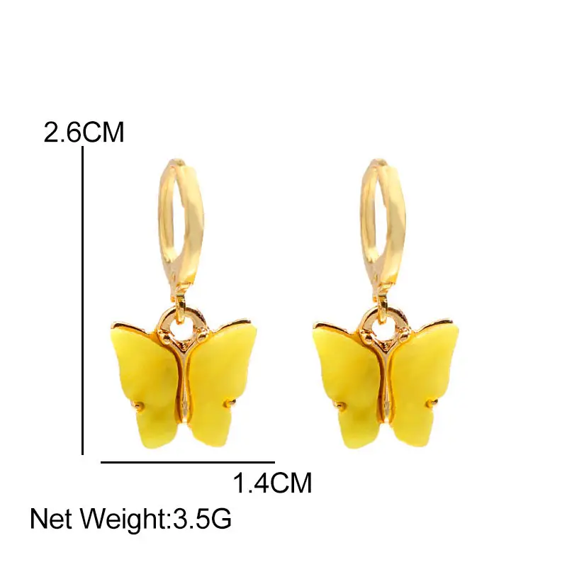 

Butterfly Drop Earrings