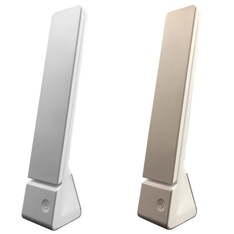 

Светодиодная настольная лампа с датчиком контакта, складной портативный Перезаряжаемый USB светильник для чтения, ночник, прикроватный свет...