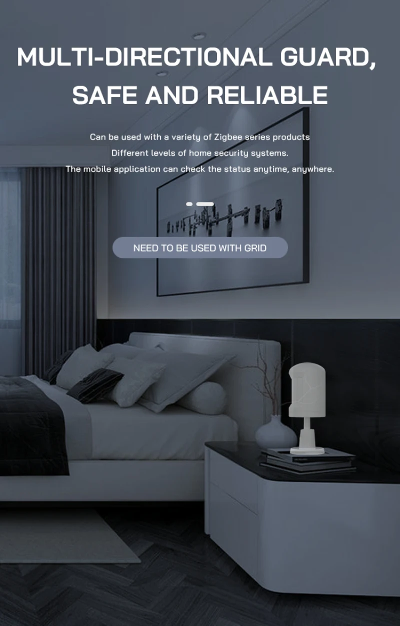 Смарт-датчик движения Zigbee 3 0 Tuya инфракрасный датчик присутствия поддержка Alexa Google