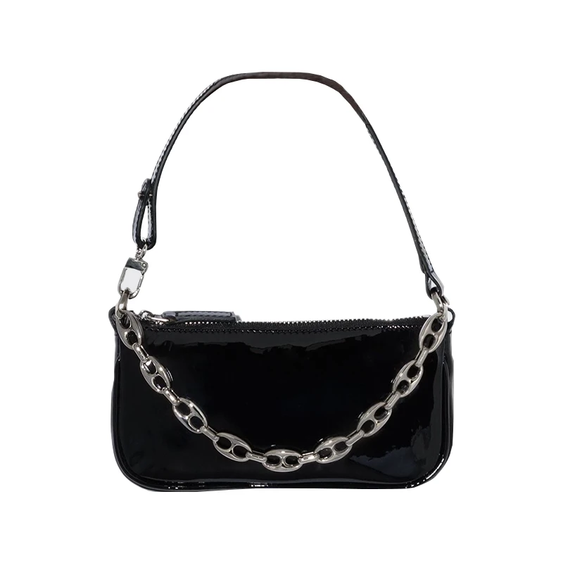 Сумка крокодиловая женская маленькая квадратная сумочка на плечо мессенджер