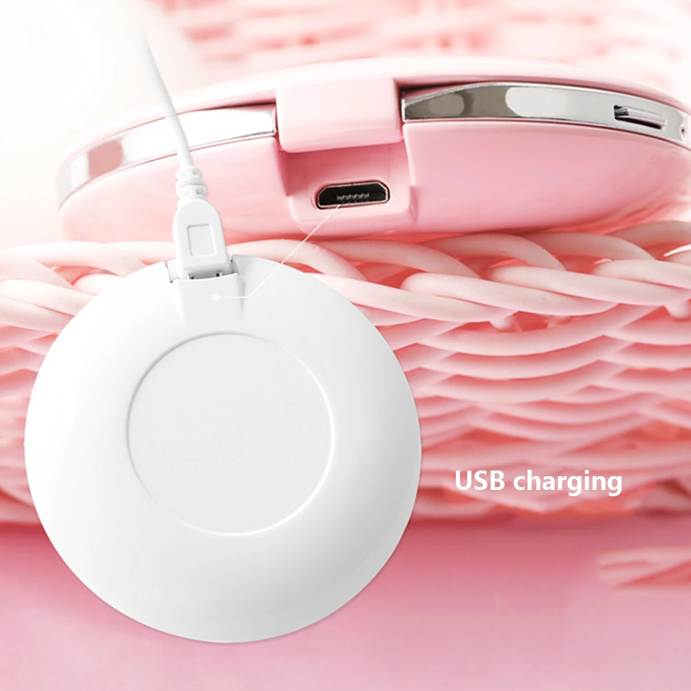 Косметическая мини Портативный карманный светодиодный зеркало для макияжа с