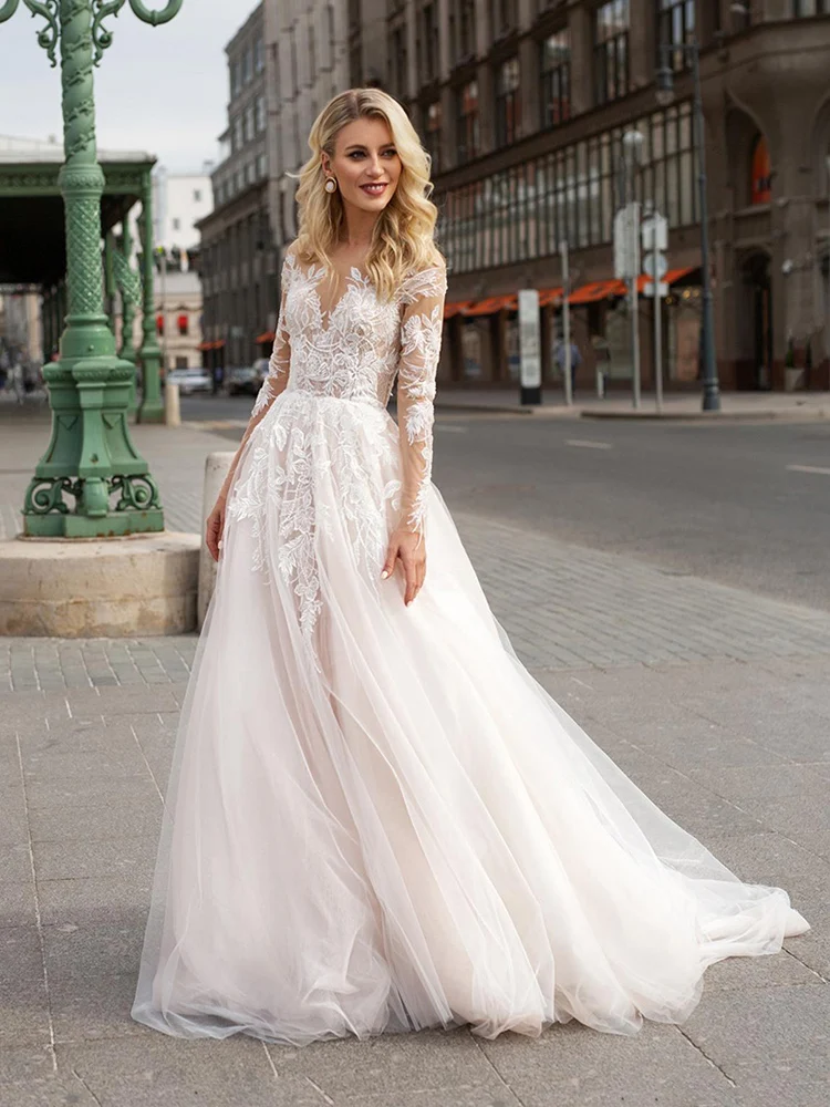 

BAZIIINGAAA Simple Wedding Dress Lace Little Beading Strapless Dress Luxury WeddingGowns Bridal Can Be Washed Bride Dresses
