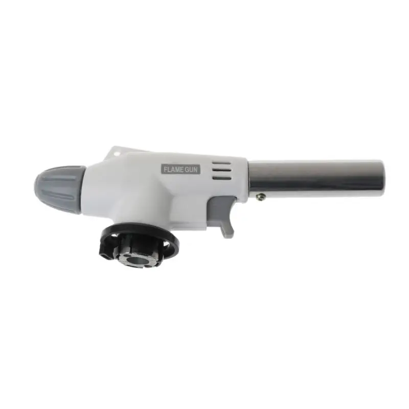 

Metal Flame Gas Torch Blow Torch Cooking AutoIgnition Butane Gas Welding-Burner Heating Welding Gas Burner Flame Lighter