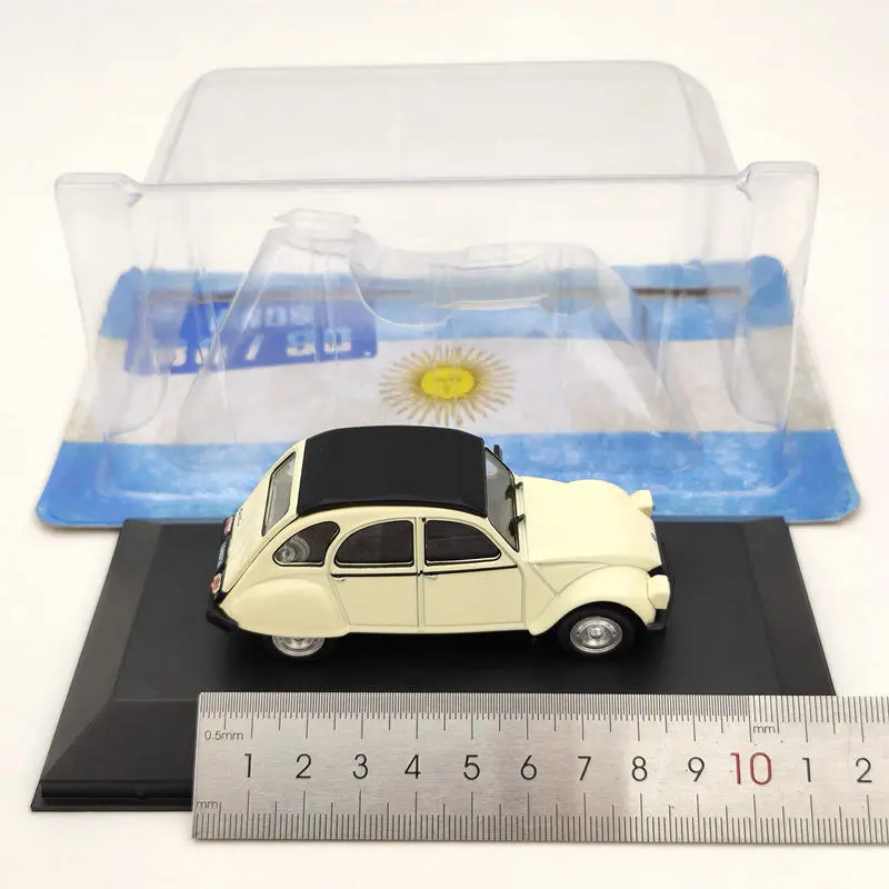 IXO 1:43 Citroen 3CV IES супер Америка 1987 бежевые литые модели лимитированная коллекция |