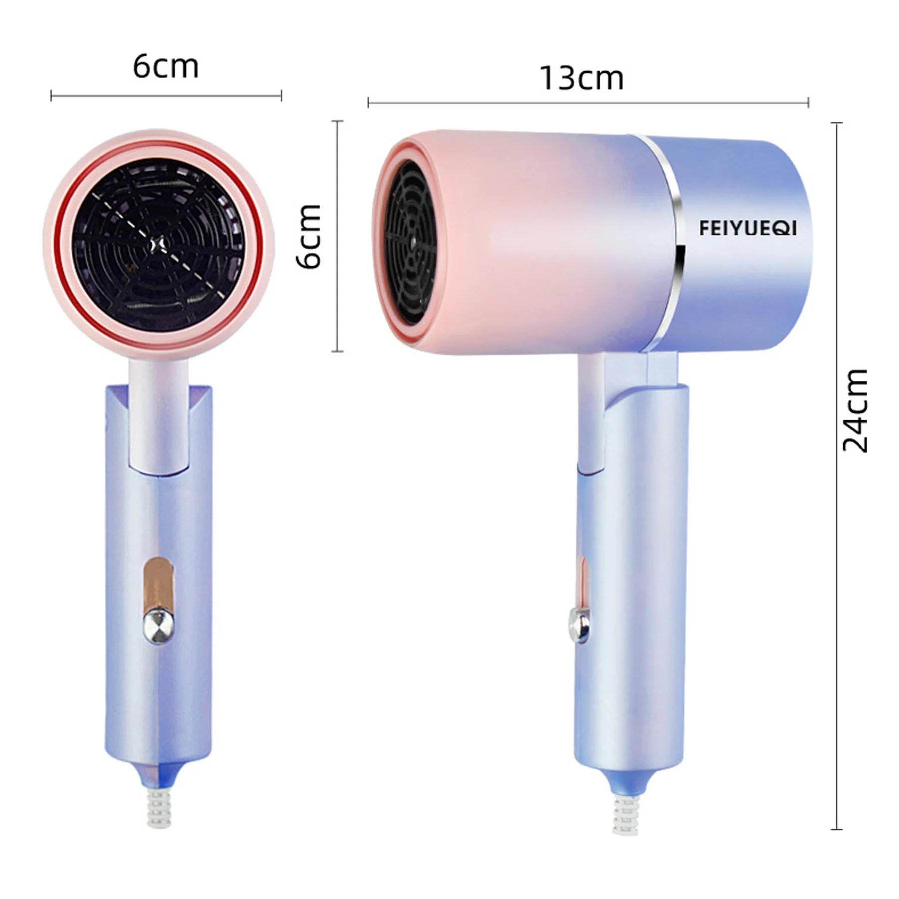 Профессиональный салонный мощный вентилятор складной электрический молоток