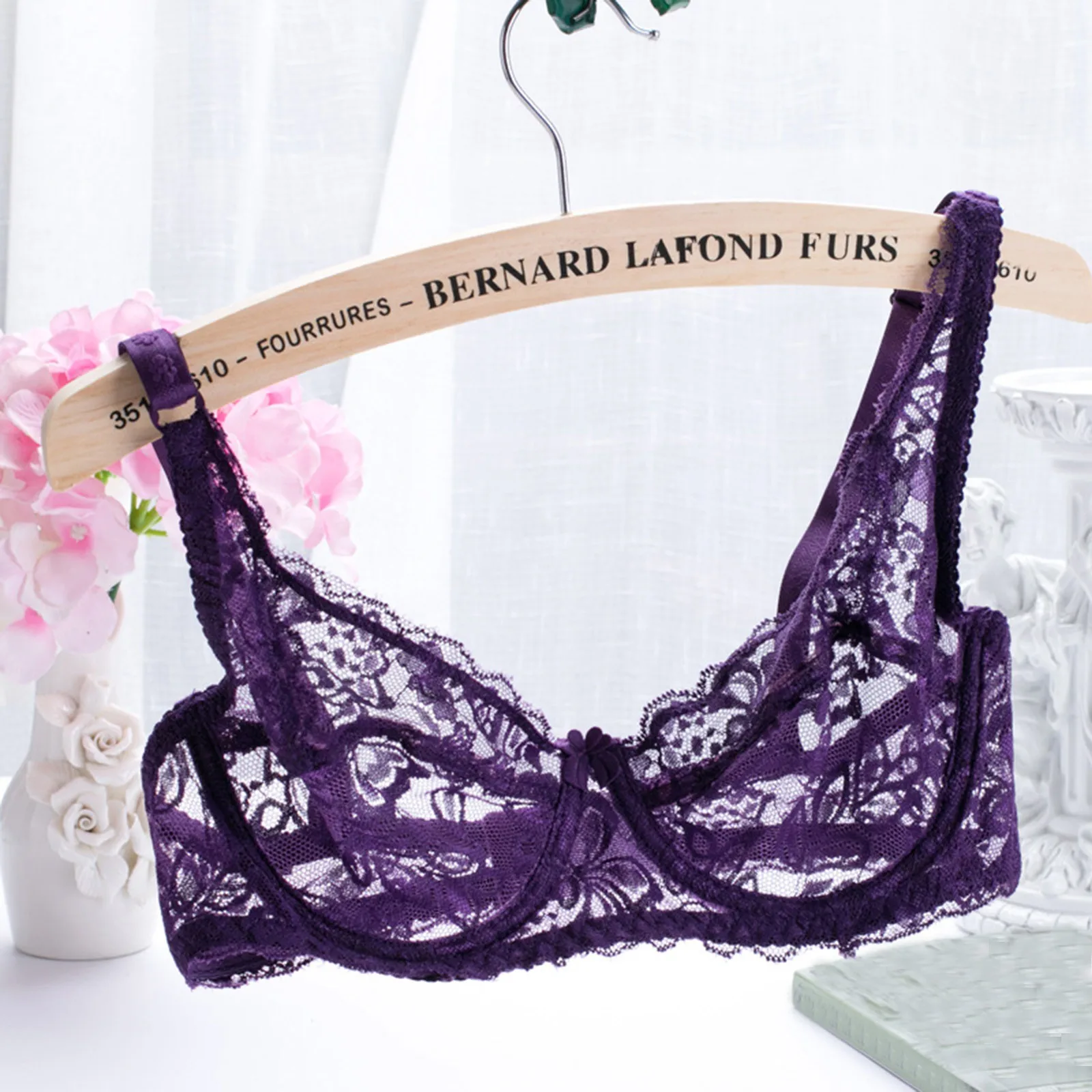 

New Sexy Bra Women Sheer Lace Bralette Unpadded Tops Strappy Sexy Lingerie Exotic Apparel Sexy Sleepwear Transparent Nightwear