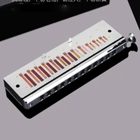 beginner professional harmonica portable chromatic woodwind instrument harmonica tremolo musical musique children gift ed50kq