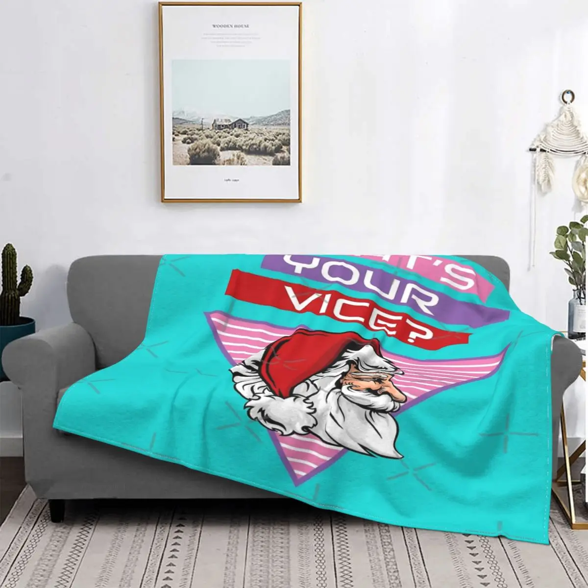 

Спальный комплект из одеяла «Санта-Клаус»