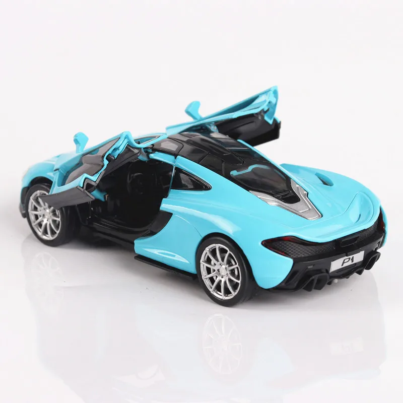 Литая 1:32 mlaren p1 Игрушечная модель автомобиля из сплава игрушечный звуковой