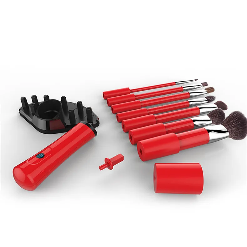 ZOREYA Electric Makeup Brush Cleaner& Dryer Set 10 seconds Efficient Make Up Brush Washing Tool