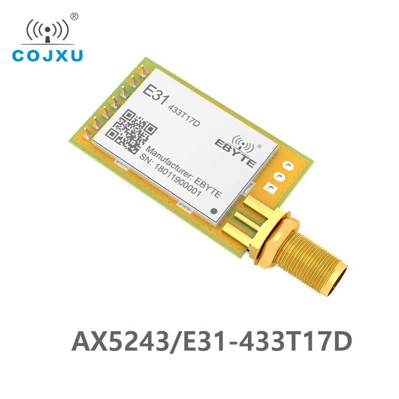 E31-433T17D AX5243 433 МГц Беспроводной rf дальний Модуль UART 2100 м передатчик и приемник |