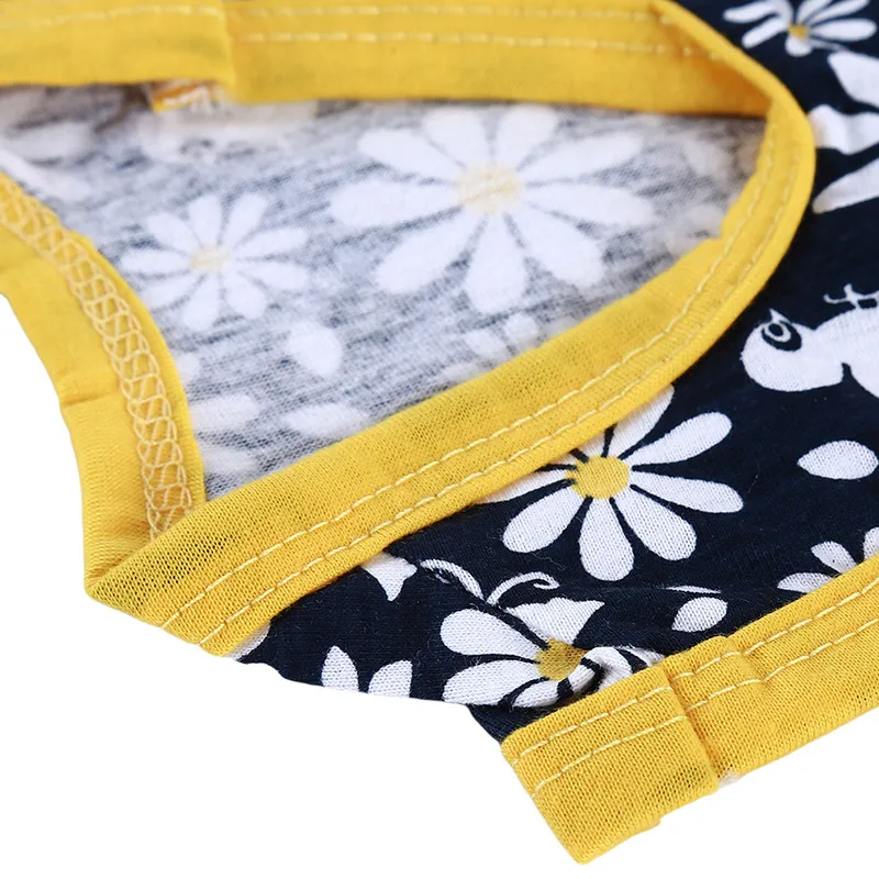 

Useful Creative New Flora Dog Pet Clothes Dog Cat Wear Pet Vest Shirts Chihuahua Dog Clothes Pet Clothes Cotton Pet Vest