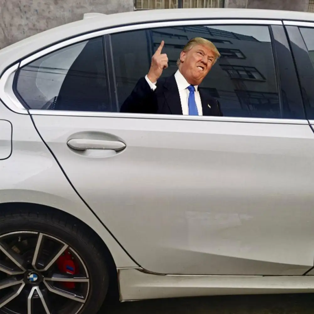 

Car Window Sticker Waterproof US President Election Decal