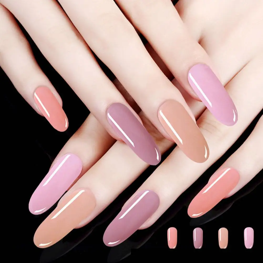 

All In One Nail Extension Gel Kit Lamp Gel Polish Set All For Manicure Nails Art Gel Glitter For Nail Extensions Tool Kit