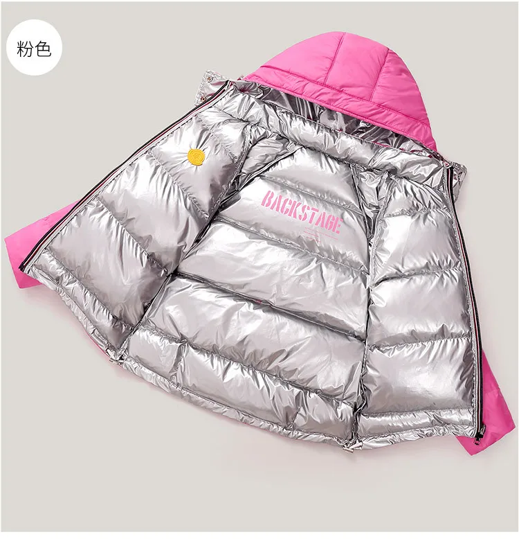 Зимняя куртка для маленьких девочек детская водонепроницаемая одежда плотная
