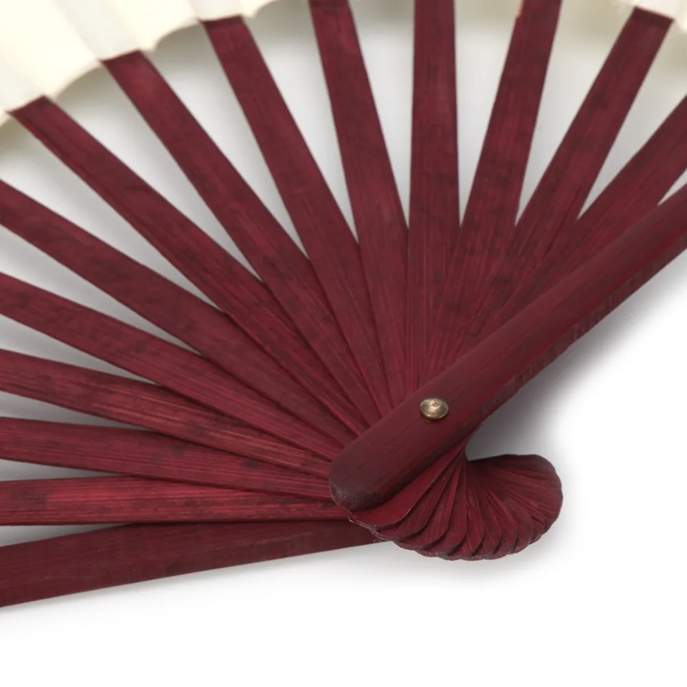 

Chinese Style Hand Held Folding Silk Fan For Wedding Event And Party Supplies Home Decoration Gift for Men