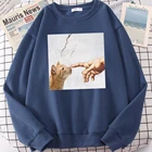 Одежда с принтом мультяшного кота, мужская модная толстовка с капюшоном большого размера, повседневная толстовка в стиле аниме, свободные индивидуальные толстовки, пуловеры в стиле хип-хоп