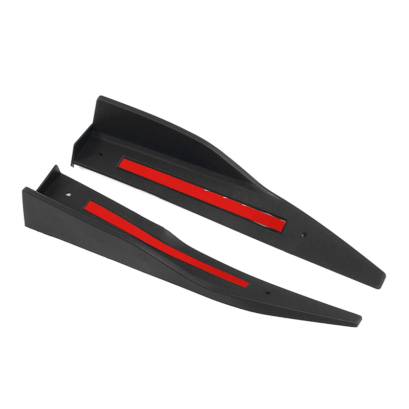 

36cm Universal Car Body Side Skirts Extension Rocker Splitters Diffuser Winglet Bumper For Ford For Mustang 2015 2016 2017