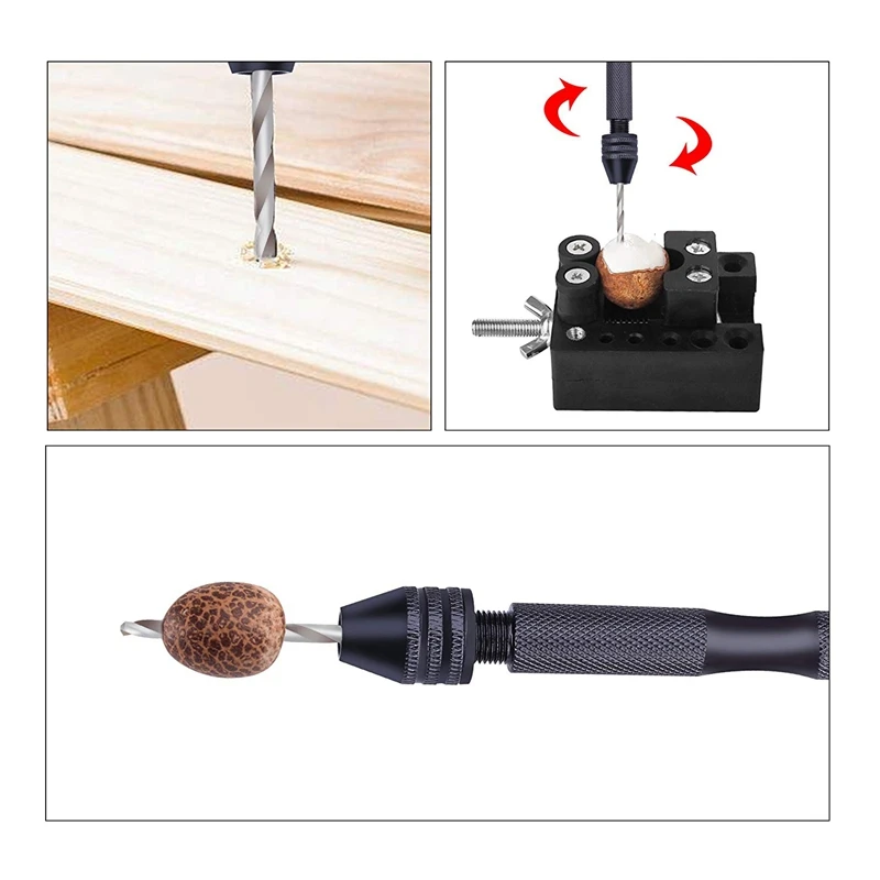 Набор ручных сверл 31 шт. набор прецизионная шпилька тиски микро-мини спиральные