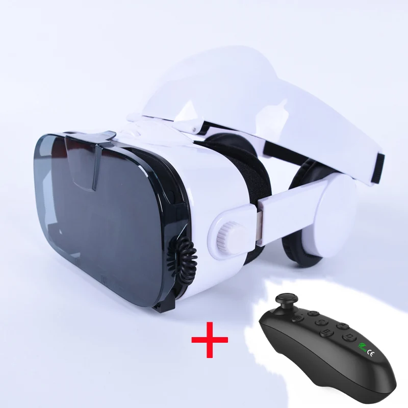 3F with Remote A FiiT 112 FOV VR Очки виртуальной реальности удаленные 3D Android картон VR 3D гарнитура стерео шлем коробка для смартфонов 4,0-6,2 дюймов - Цвет: 3F with Remote A