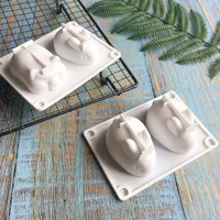 diy easter rabbit pig silicone mousse cake mold soap making tools pastry baking molds
