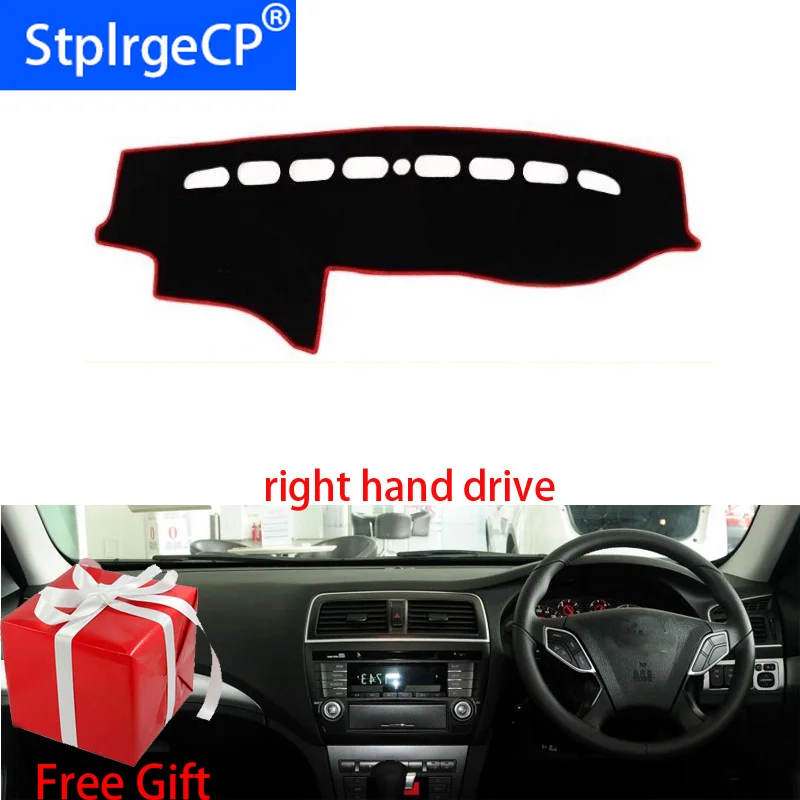 Приборной панели автомобиля крышка коврик для GAC Trumpchi GA5 PHEV 2011 2016 правым Dashmat Pad Даш