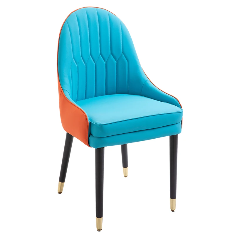 Постмодерн Бытовая простая ресторанная скамейка мягкая упаковка стул для отдыха