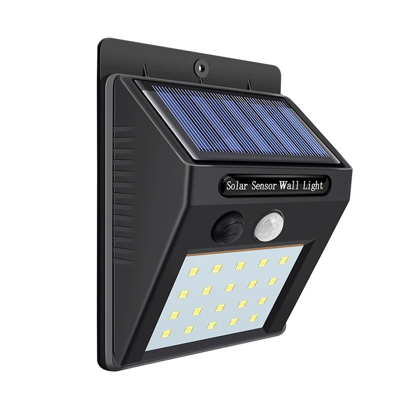 Настенная портативная Светодиодная лампа на солнечной батарее автоматический