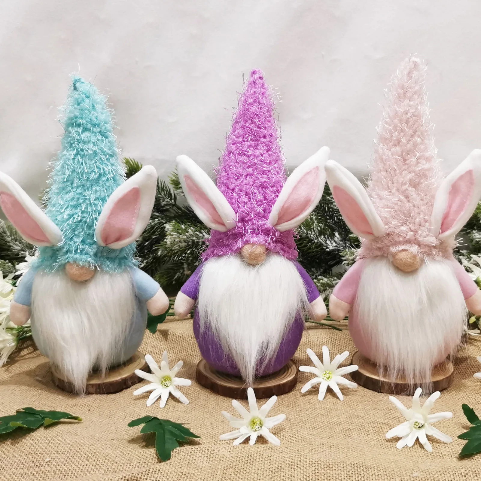 

Easter Gnome Faceless Bunny Dwarf Doll for Gifts