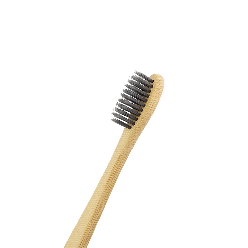 1PC Toothbrush Портативный экологичный набор столовых приборов 8 шт. бамбуковый набор столовых приборов нож вилка ложка многоразовые трубочки палочки для еды бамбуковые дорожные Uten - Цвет: 1PC Toothbrush