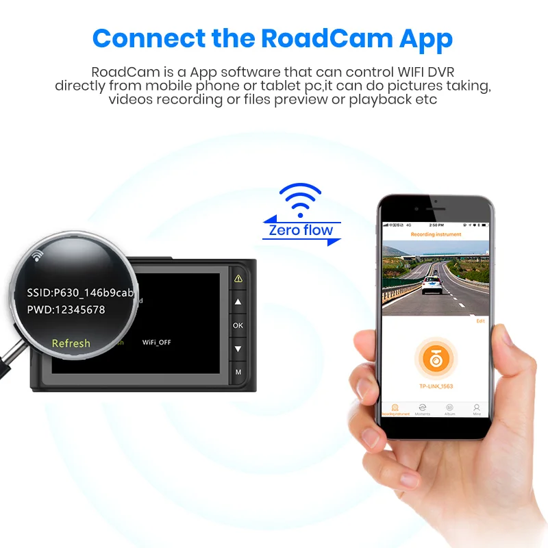 AWESAFE Q8 4K 2160P wifi gps Автомобильная камера DVR видеорегистратор Авто регистраторы 3