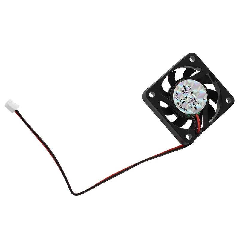 

3 Pcs 4cm 2 Pin DC Brushless 12VDC 0.10A CPU Cooler Cooling Fan Black