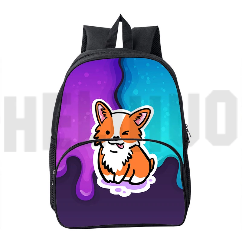 

New 3D Print Pet Dog Welsh Corgi Pembroke SchoolBags Teenage Girl Kawaii Korgi Backpack Women Travelbags Laptop Bookbag Mochilas