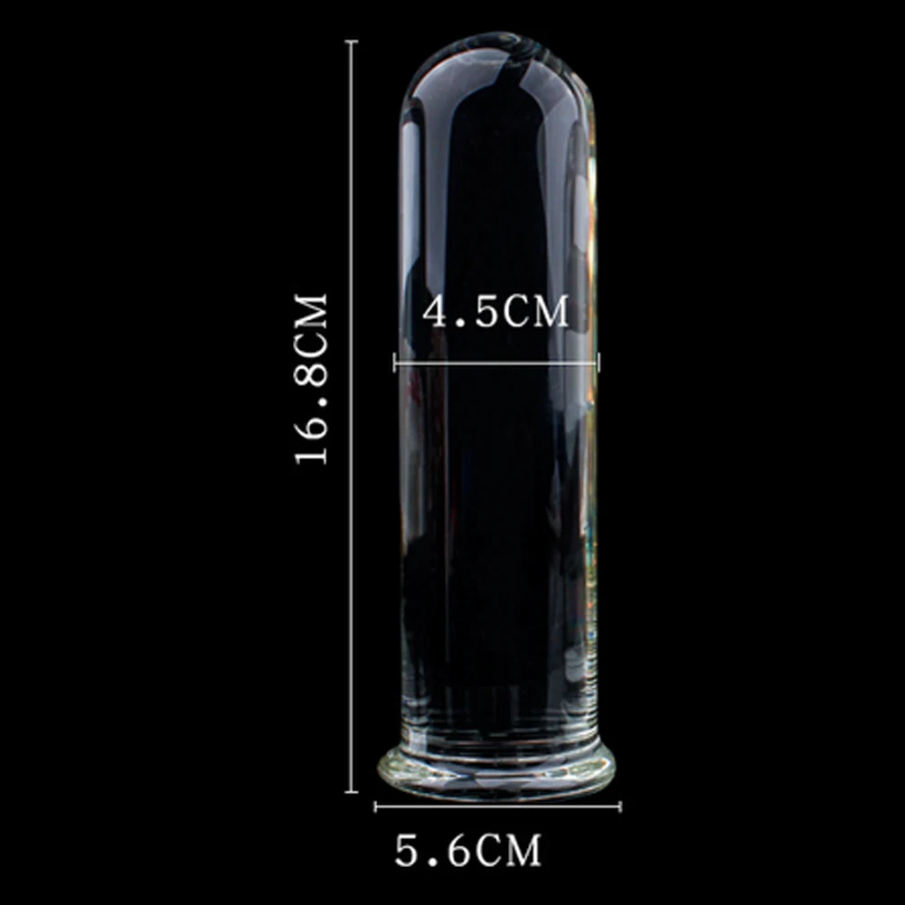 Женская и Мужская мастурбация искусственный Хрустальный пенис фаллоимитатор