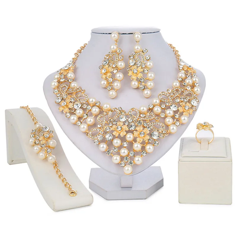 

ZuoDi 2020 Exquisite Dubai gold bridal Jewelry Set Wholesale Nigerian Wedding woman accessories jewelry set Spain style JoyerÃ­a