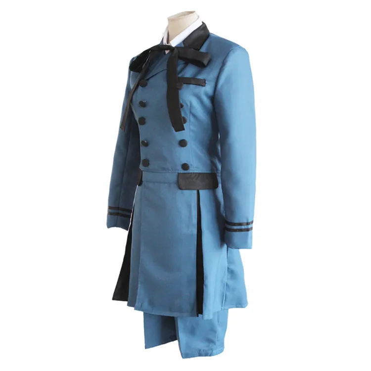 Anime Black Butler Kuroshitsuji Ciel Phantomhive Cosplay Costume Sebasti Aristocrat Emboitement Halloween |